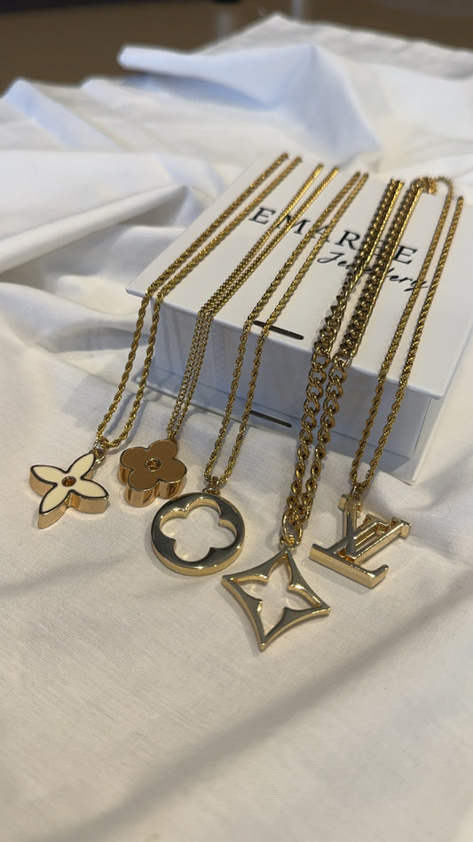 AUTHENTIC LV LARGE NECKLACES