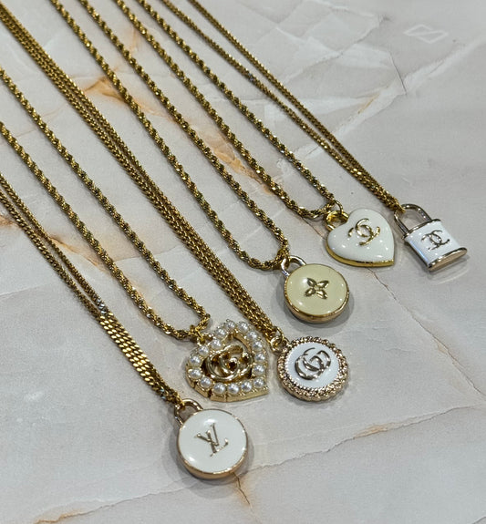 AUTHENTIC REWORKED WHITE NECKLACE RANGE