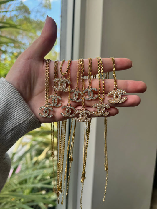 AUTHENTIC REWORKED CC NECKLACE