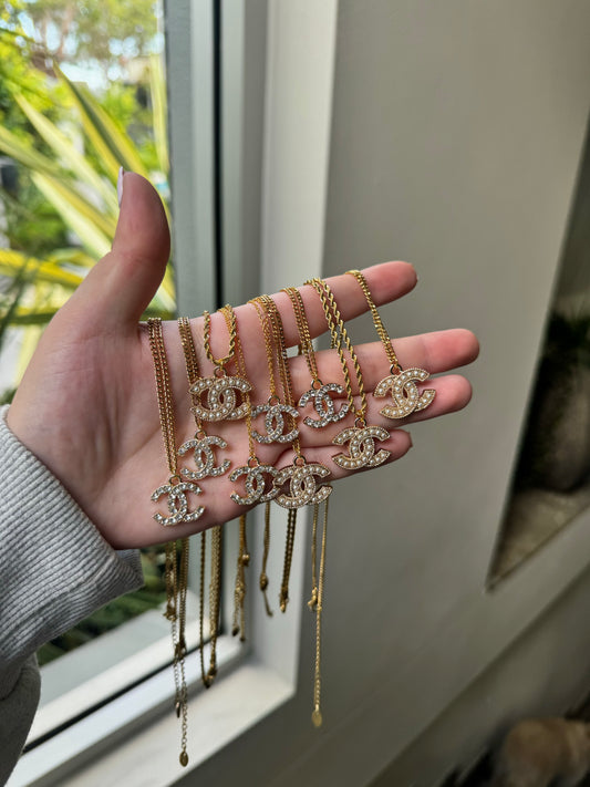 AUTHENTIC REWORKED CC NECKLACE