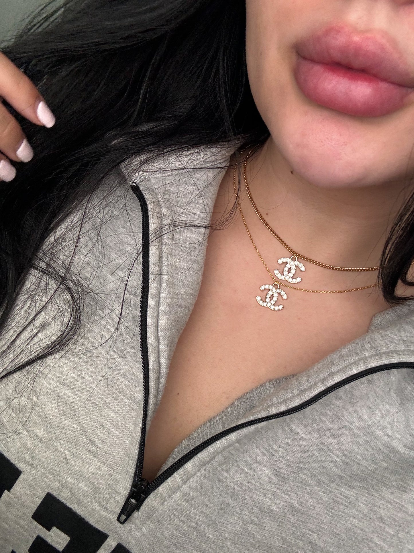 AUTHENTIC REWORKED CC NECKLACE