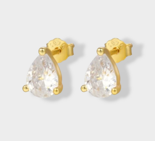 IRIS PEAR STUD