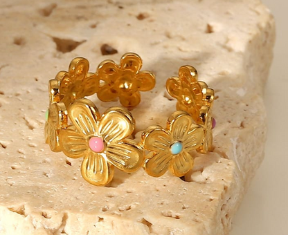 FLOWER POWER RING