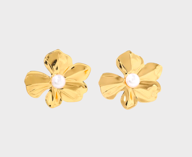 SYMI FLOWER EARRING